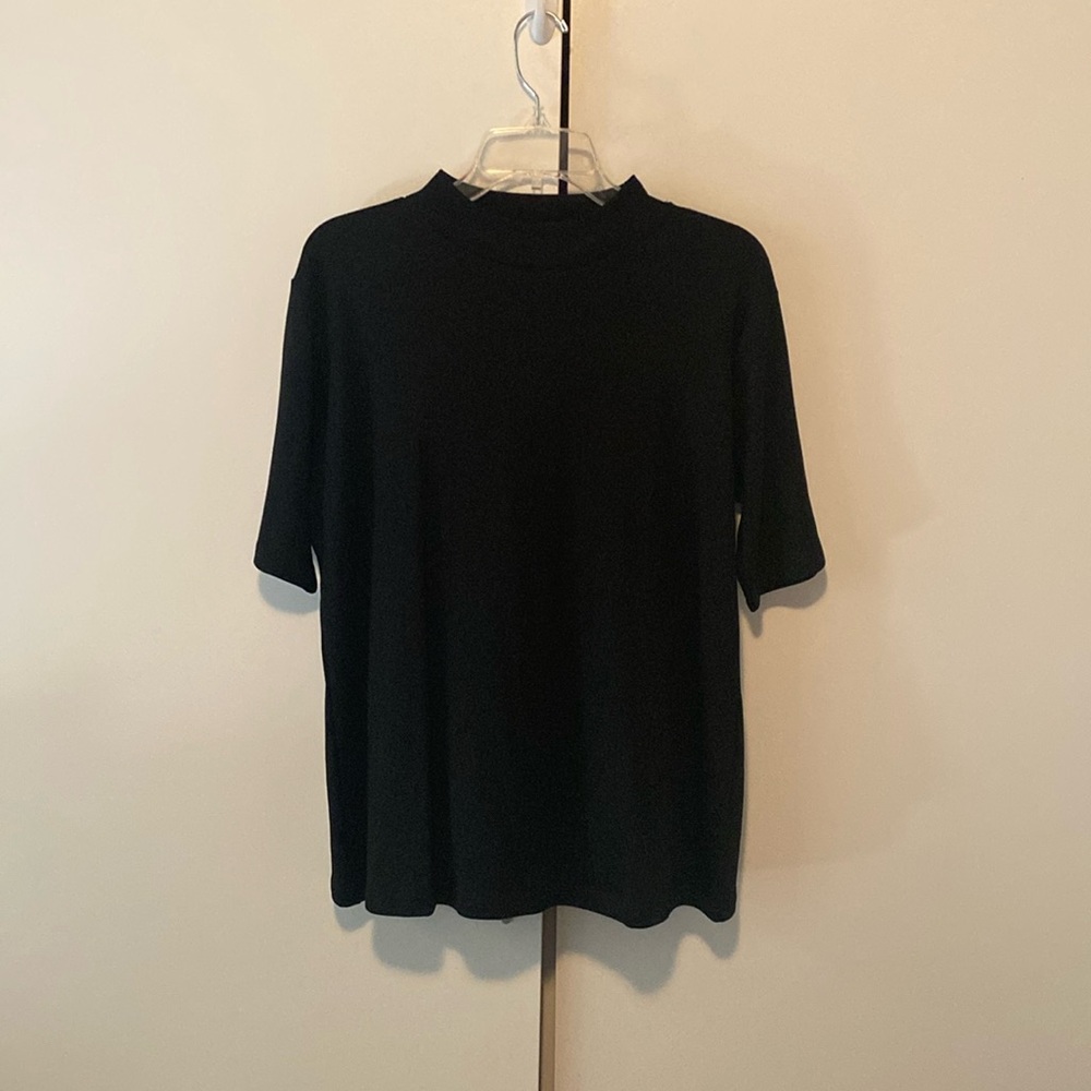 High neck t shirt